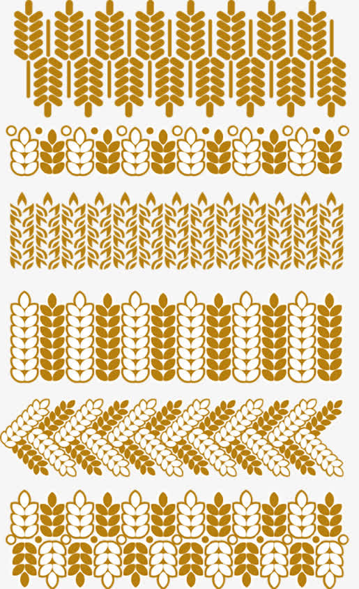 金色麦穗免抠