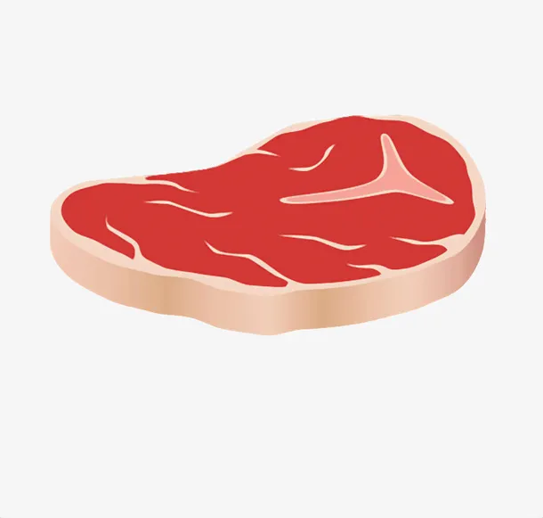 食品美食猪肉猪排里脊肉png免抠
