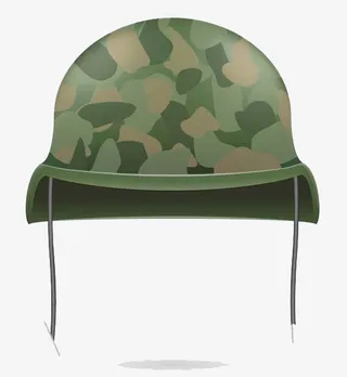 卡通士兵帽免抠