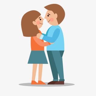 可爱恋爱中的情侣免抠