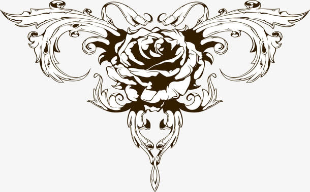 欧式古典边框元素免抠