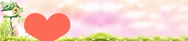卡通可爱女装背景banner