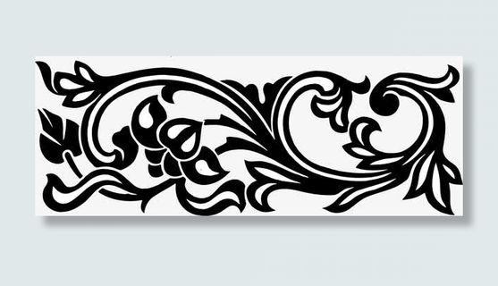 传统古典花纹花树素材免抠