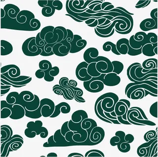 古典云朵背景素材