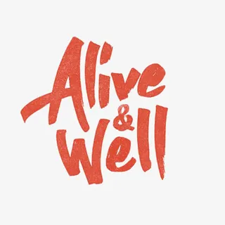 好好活着英文艺术字免抠