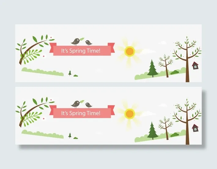 漂亮春季迎春素材背景