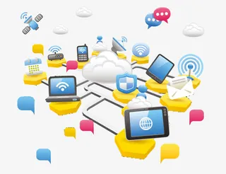 卡通云上的日子免抠