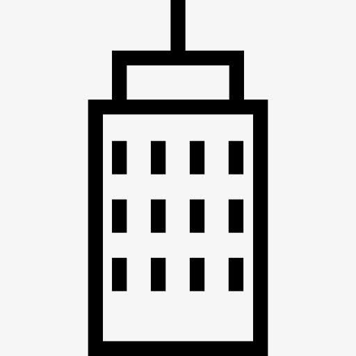 建筑图标免抠