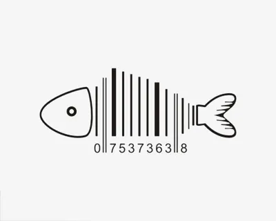 创意条形码矢量素材免抠