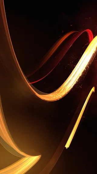 金色炫彩H5背景高清