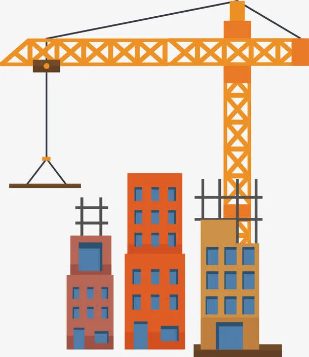 高楼建设免抠