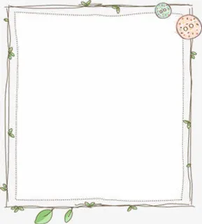 花环相框手绘简图免抠
