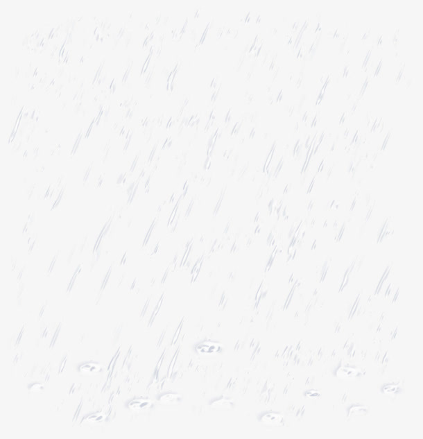 漂亮飘落雨滴免抠