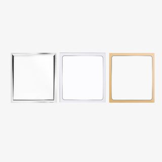 产品实物平板灯三个免抠