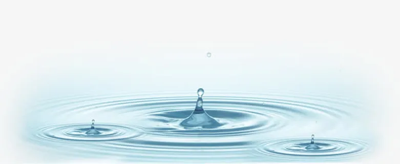 水波水滴水平面波纹免抠