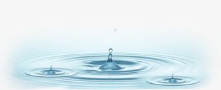 水波水滴水平面波纹免抠