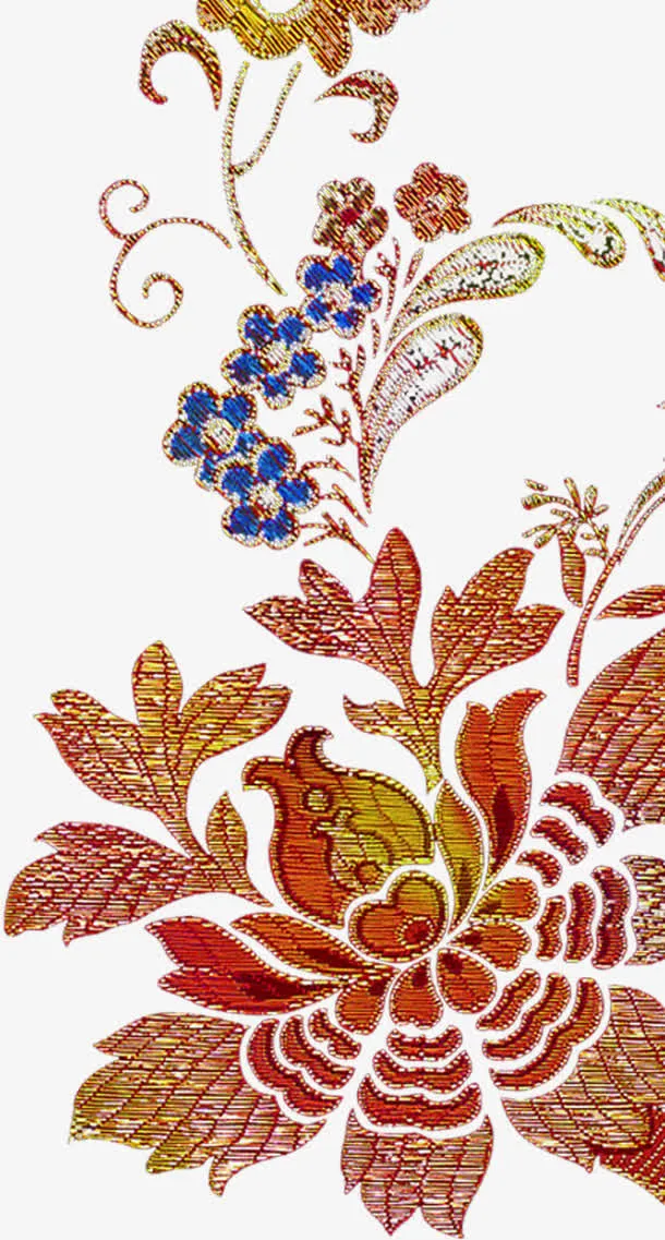 中秋节月饼礼盒花纹免抠