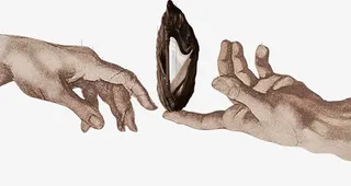 两只手和石头免抠