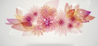 曲线花纹背景高清