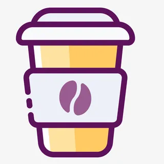 彩色创意奶茶杯子元素免抠