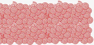 祥云刺绣纹理装饰图案免抠