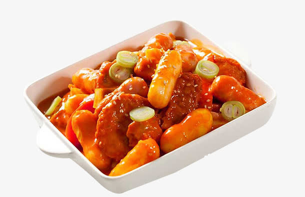 风味炒年糕免抠