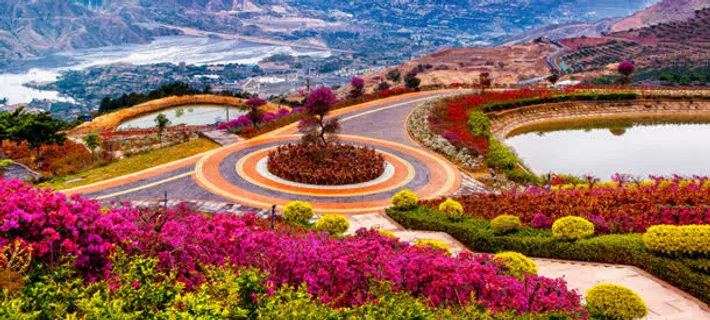 秋季公园美丽景色摄影图片免抠