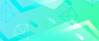 炫彩渐变几何广告背景高清