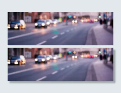模糊街景背景高清