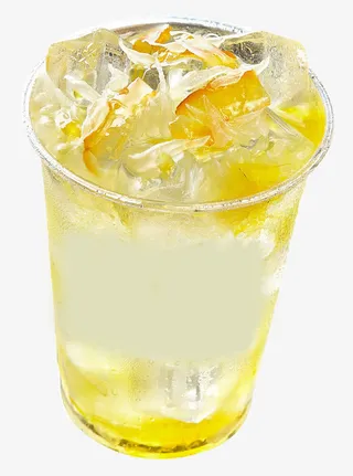 蜂蜜柚子茶饮品素材免抠