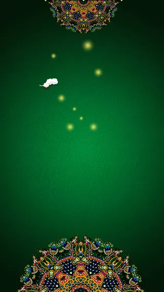 绿色复古装饰背景高清