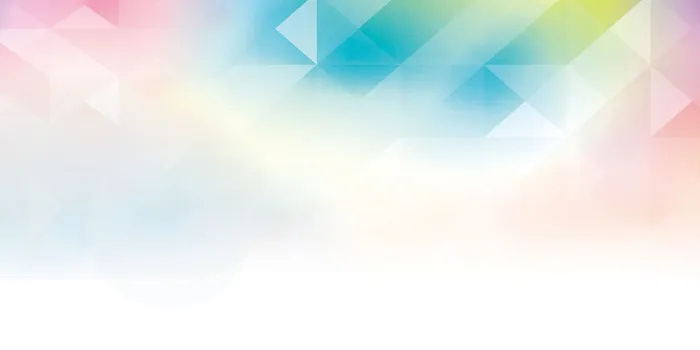 清新渐变几何图案平面广告高清
