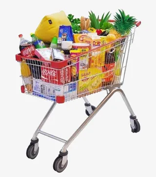 超市大购物免抠