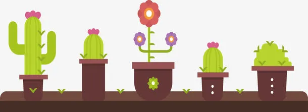 春天的仙人掌免抠