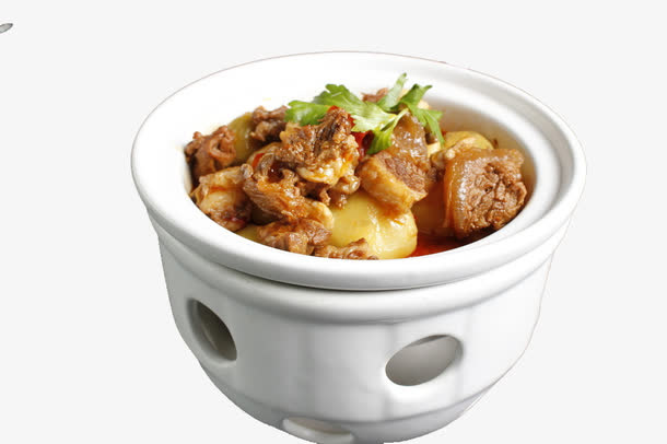 土豆烧牛肉免抠