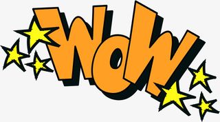 wow字母星星装饰免抠