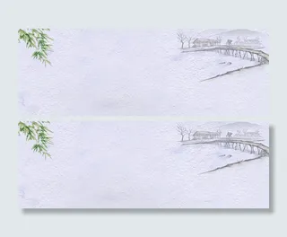 中国风水墨画背景高清