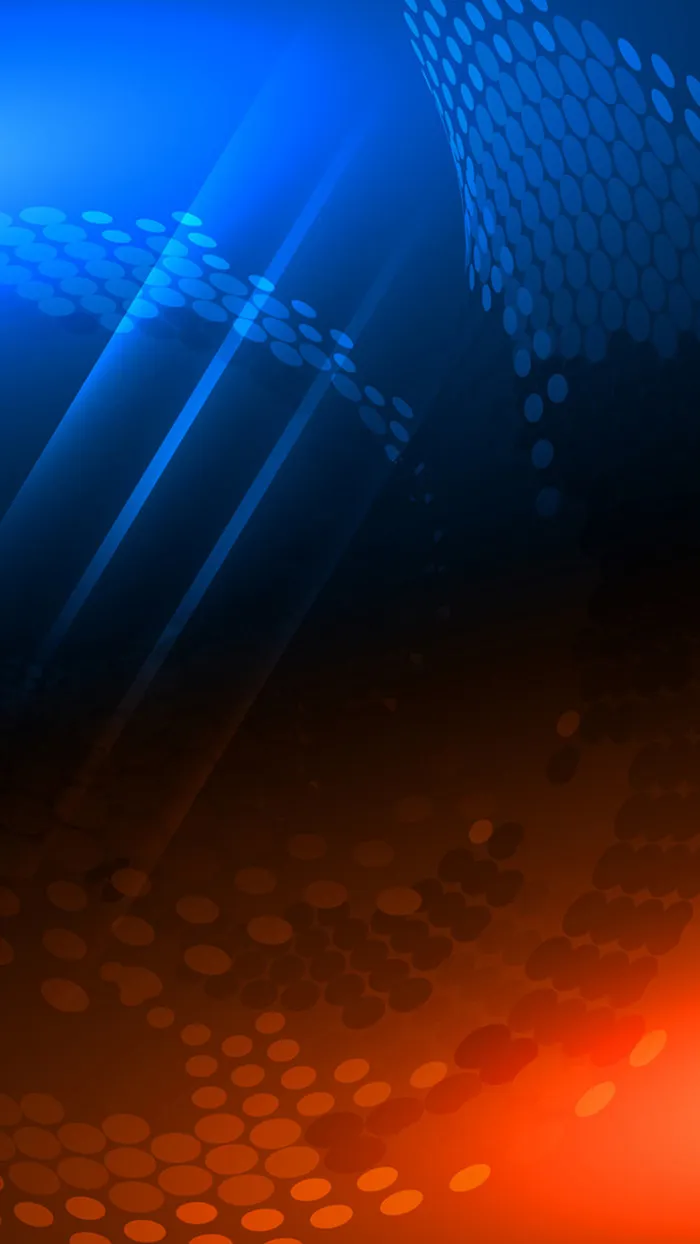 闪烁科技感蓝色线条H5背景高清