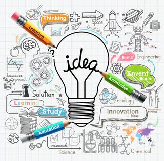 商务创意手绘设计免抠