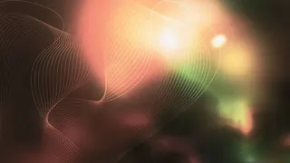 线条与炫彩底纹背景