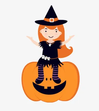 卡通女巫免抠