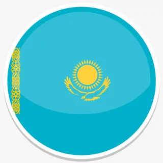 哈萨克斯坦Flat-Round-World-Flag-ico免抠