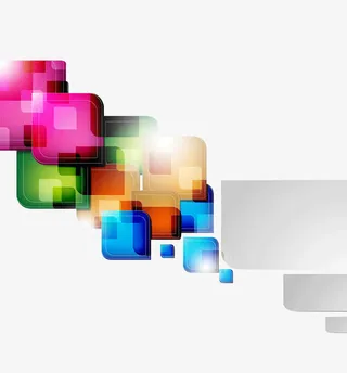 时尚炫彩底纹免抠