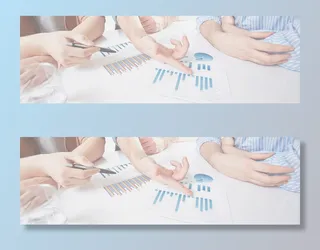 商务会议背景banner高清