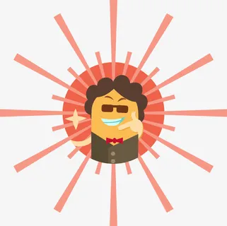 创意卡片招聘海报免抠