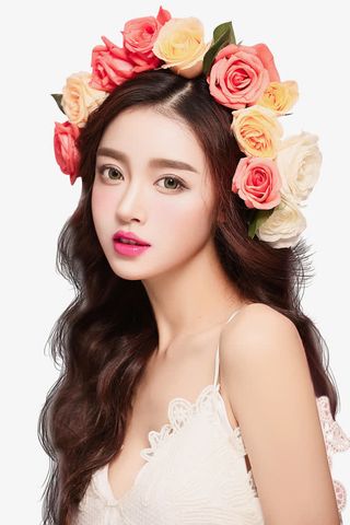 时尚写真花仙子仙女免抠