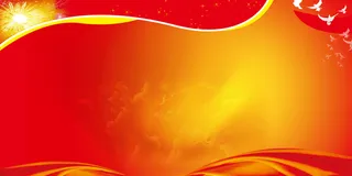 简约*党建展览栏展板背景