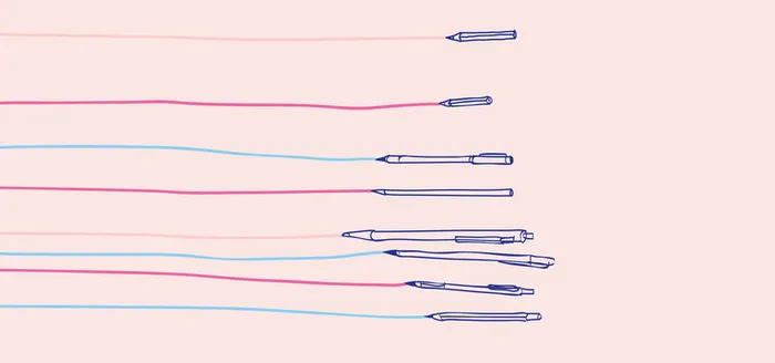 手绘文具背景高清