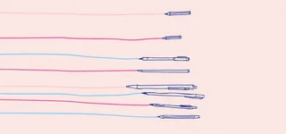 手绘文具背景高清