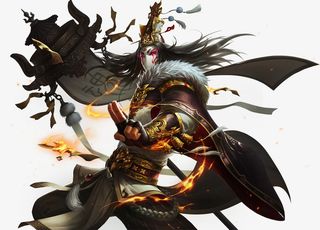 鬼面游戏人物免抠